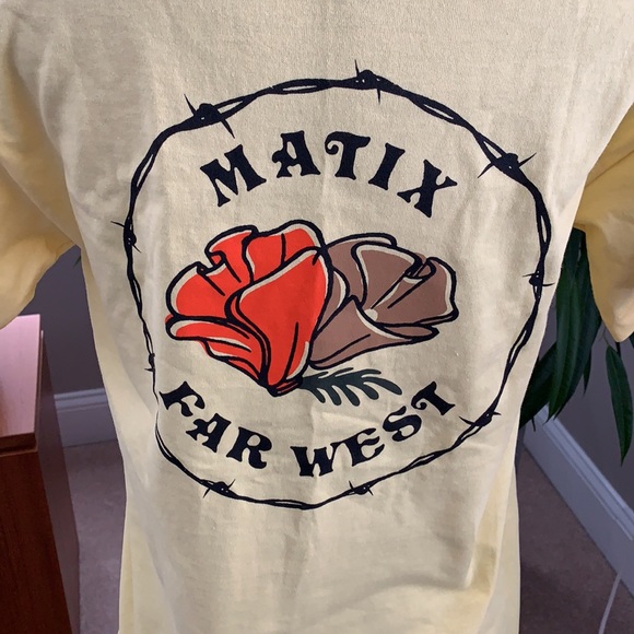 Matix Yellow unisex T-Shirt - Picture 9 of 11